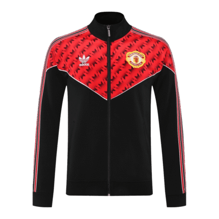 25/26 Manchester United Training Jacket Red&Black